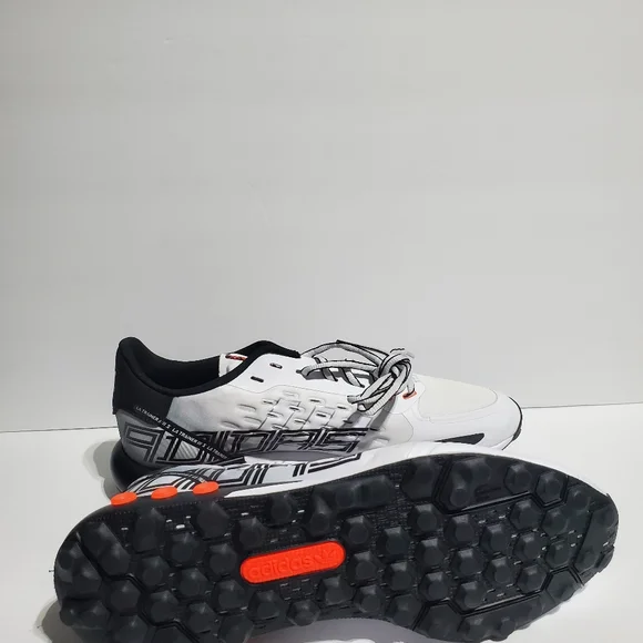 Men's Adidas Originals LA Trainer III Running Shoes White/Black GZ2677 Size 11.5 - Picture 8 of 9